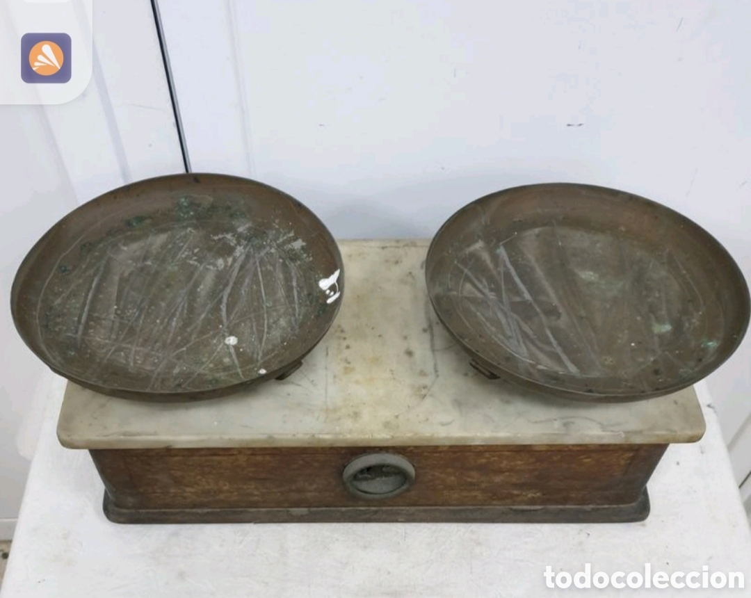 Antig&uuml;edades: Balanza de panader&iacute;a - Foto 2