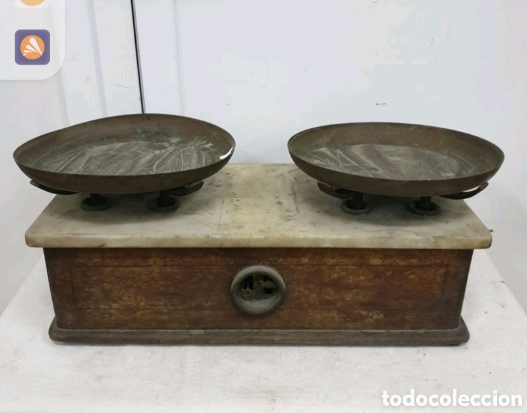 Antig&uuml;edades: Balanza de panader&iacute;a - Foto 10