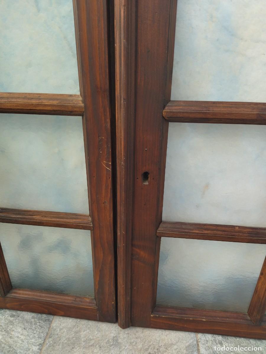 Antig&uuml;edades: ANTIGUAS VENTANAS DE PUERTA CON POSTIGOS. - Foto 5