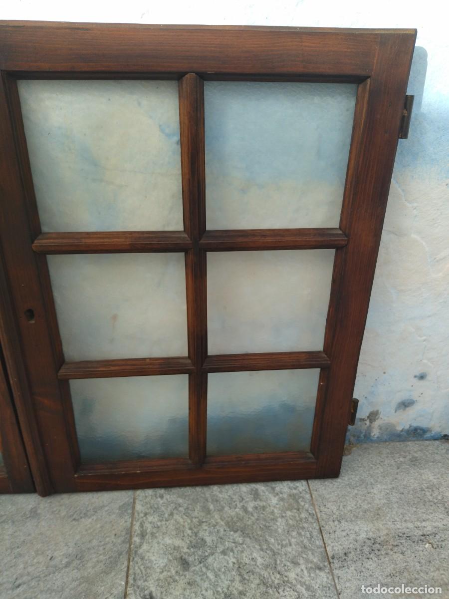 Antig&uuml;edades: ANTIGUAS VENTANAS DE PUERTA CON POSTIGOS. - Foto 6