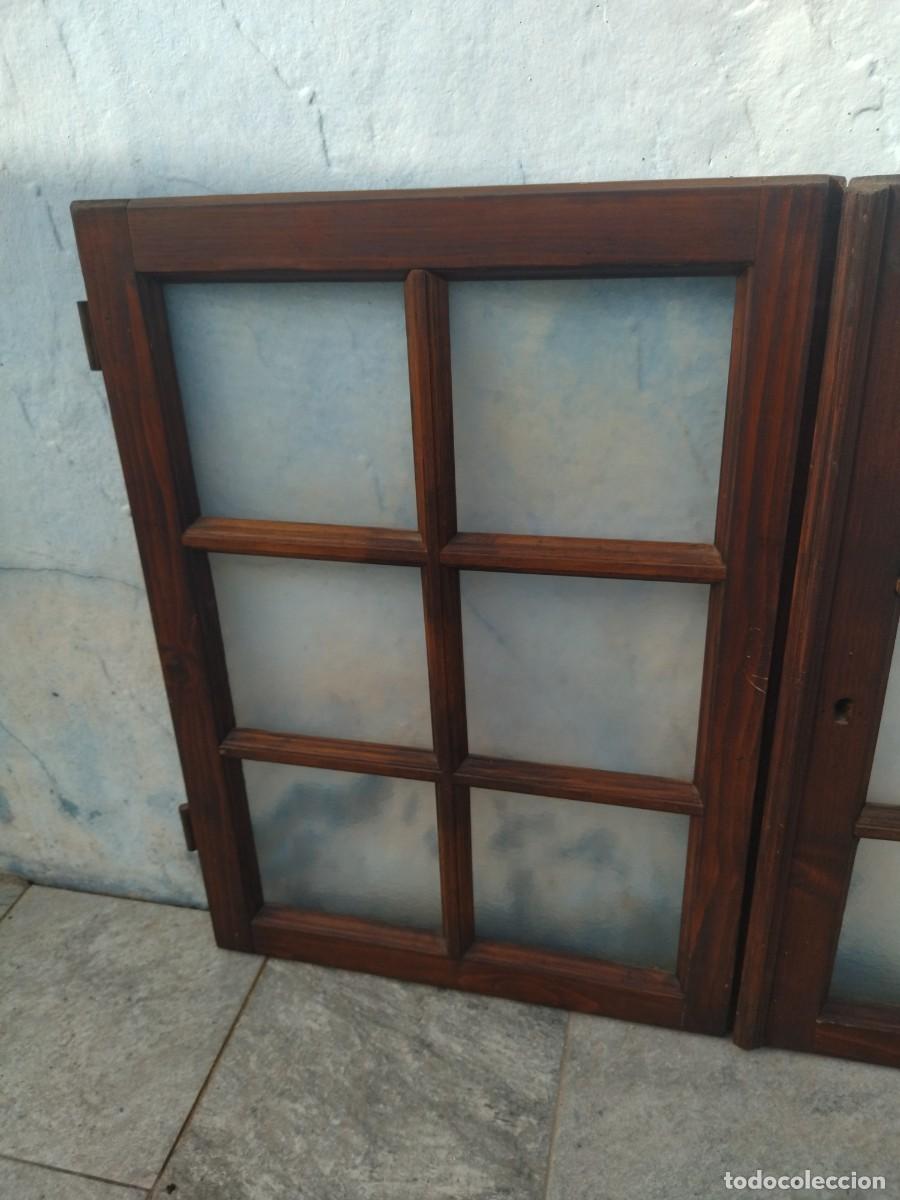 Antig&uuml;edades: ANTIGUAS VENTANAS DE PUERTA CON POSTIGOS. - Foto 7