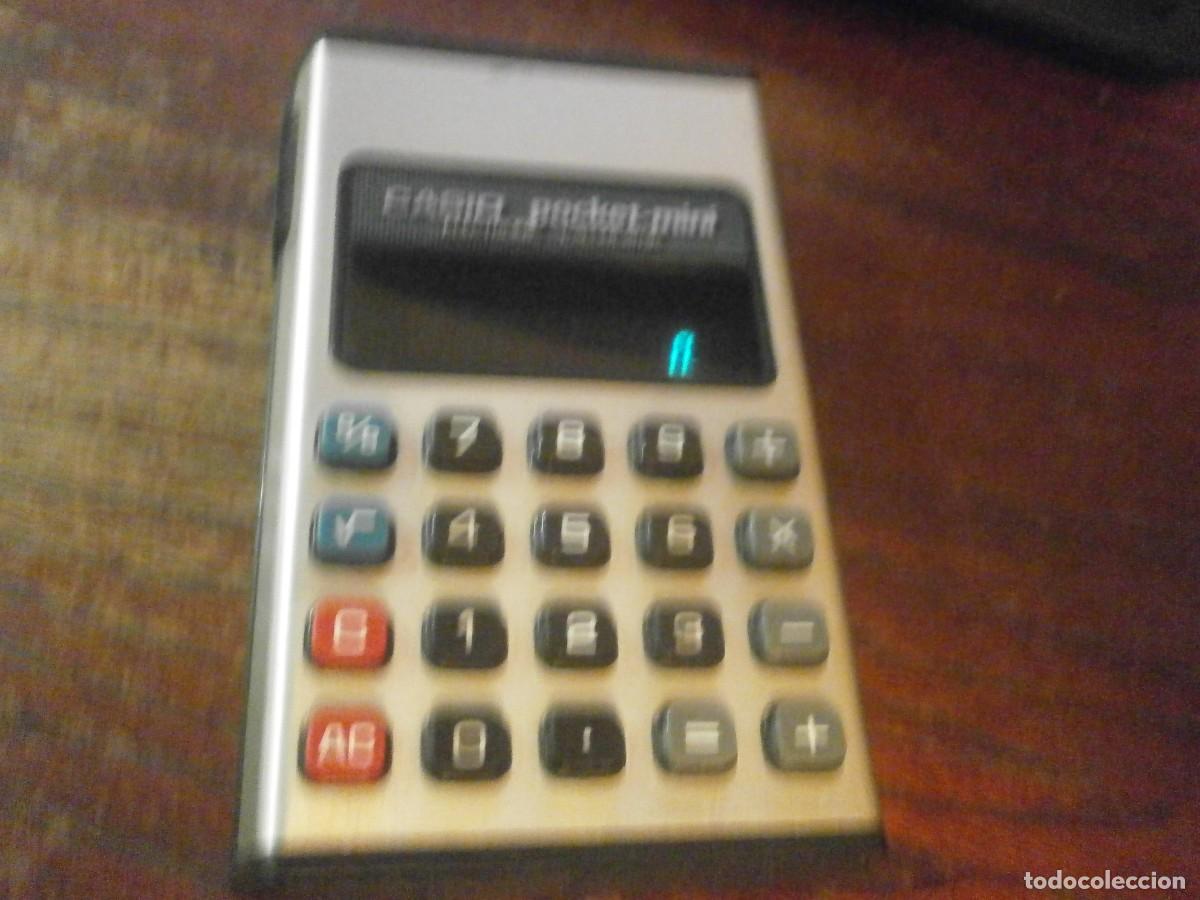 Antig&uuml;edades: Casio Pocket mini electronic calculadora vintage - funcionando - Foto 3