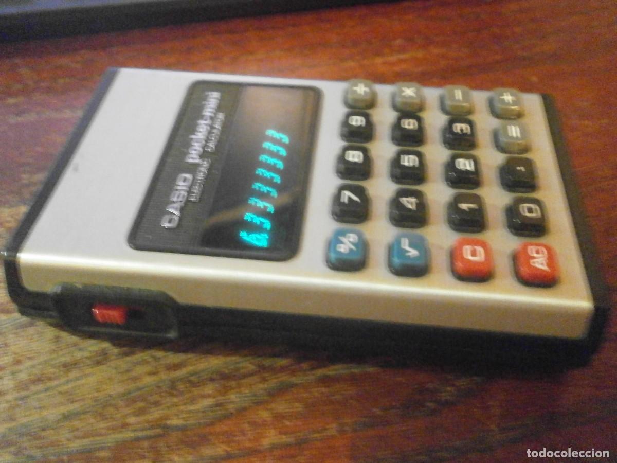 Antig&uuml;edades: Casio Pocket mini electronic calculadora vintage - funcionando - Foto 6
