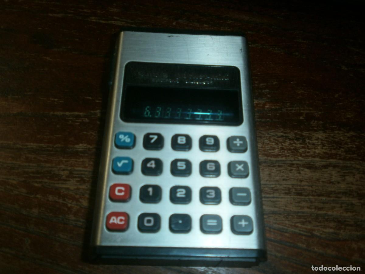 Antig&uuml;edades: Casio Pocket mini electronic calculadora vintage - funcionando - Foto 9