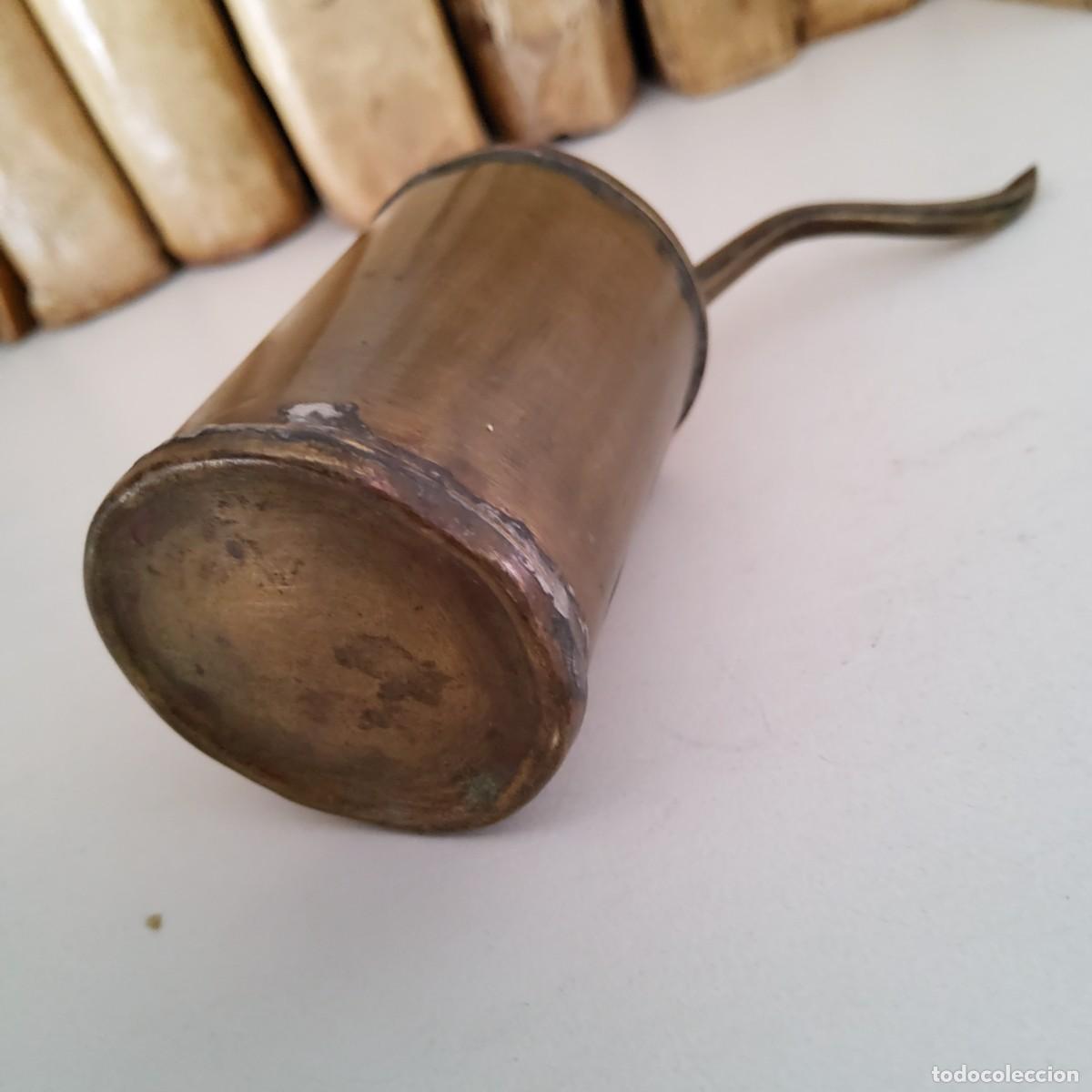 Antig&uuml;edades: ANTIGUA ACEITERA DE MAQUINA DE COSER - Foto 7