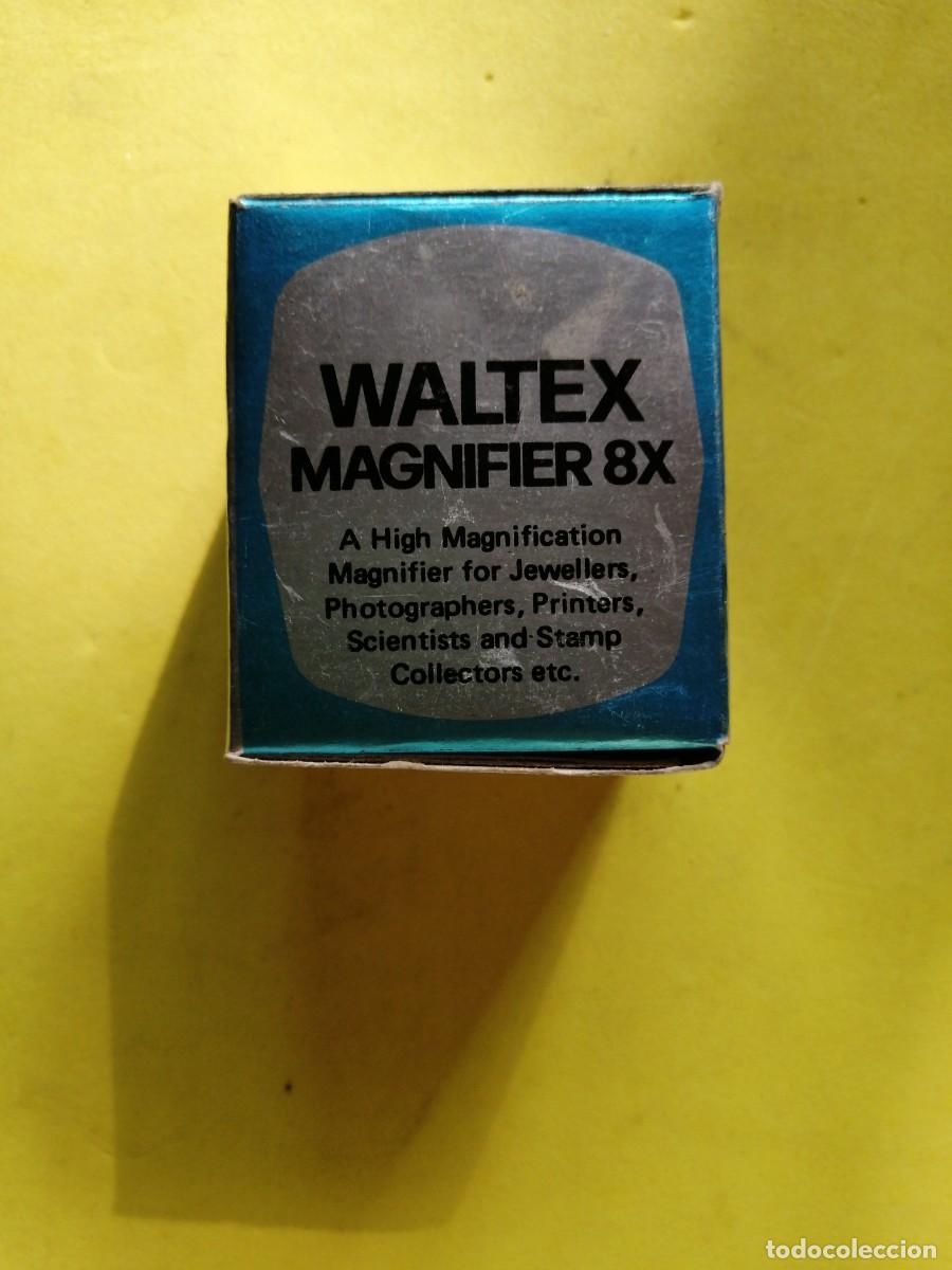 Antig&uuml;edades: Lupa Waltex Magnifier 8X - Foto 2