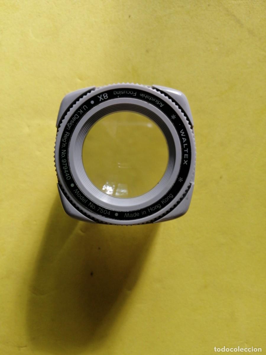 Antig&uuml;edades: Lupa Waltex Magnifier 8X - Foto 4