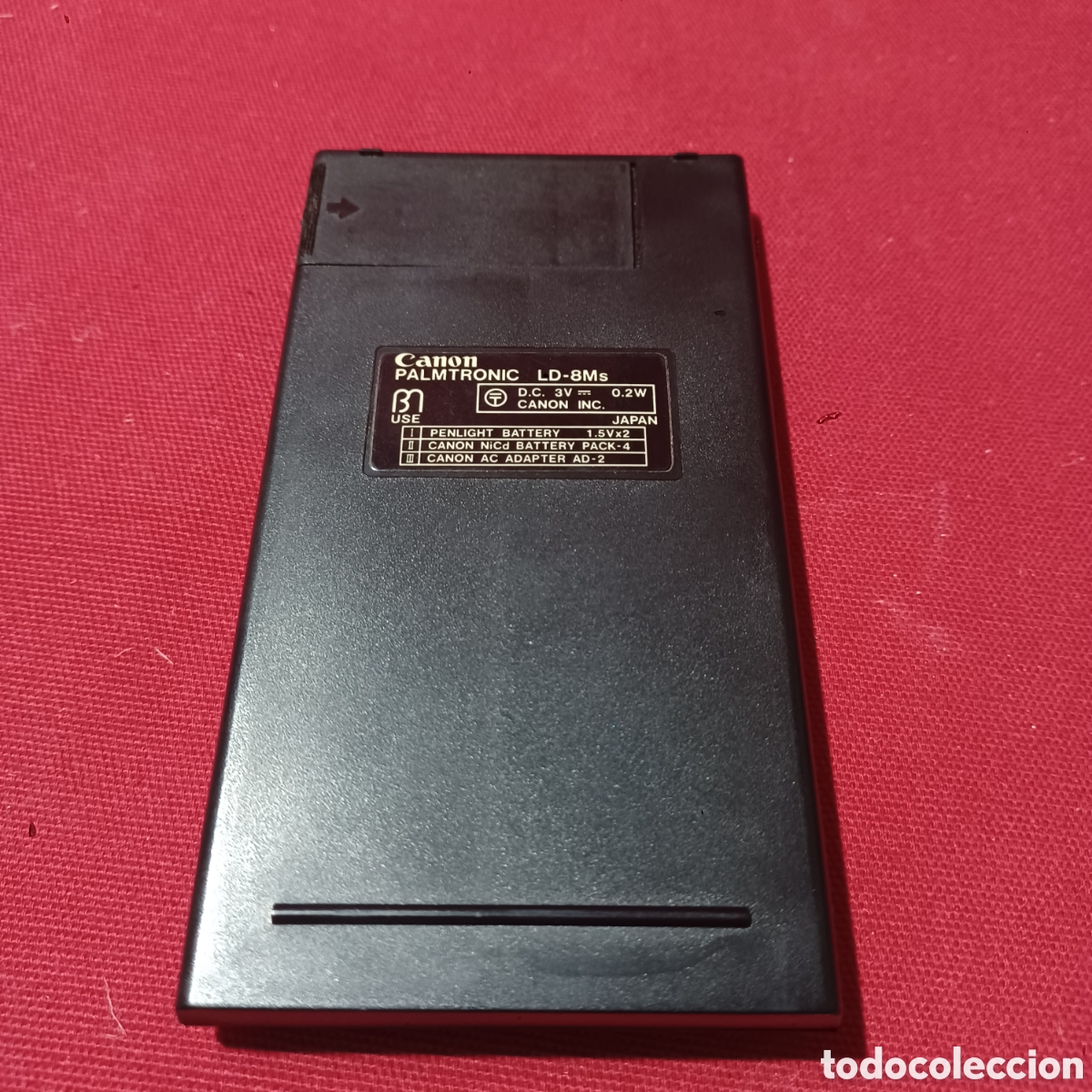 Antig&uuml;edades: Calculadora CANON PALMTRONIC 8MS funcionando perfectamente impecable - Foto 2