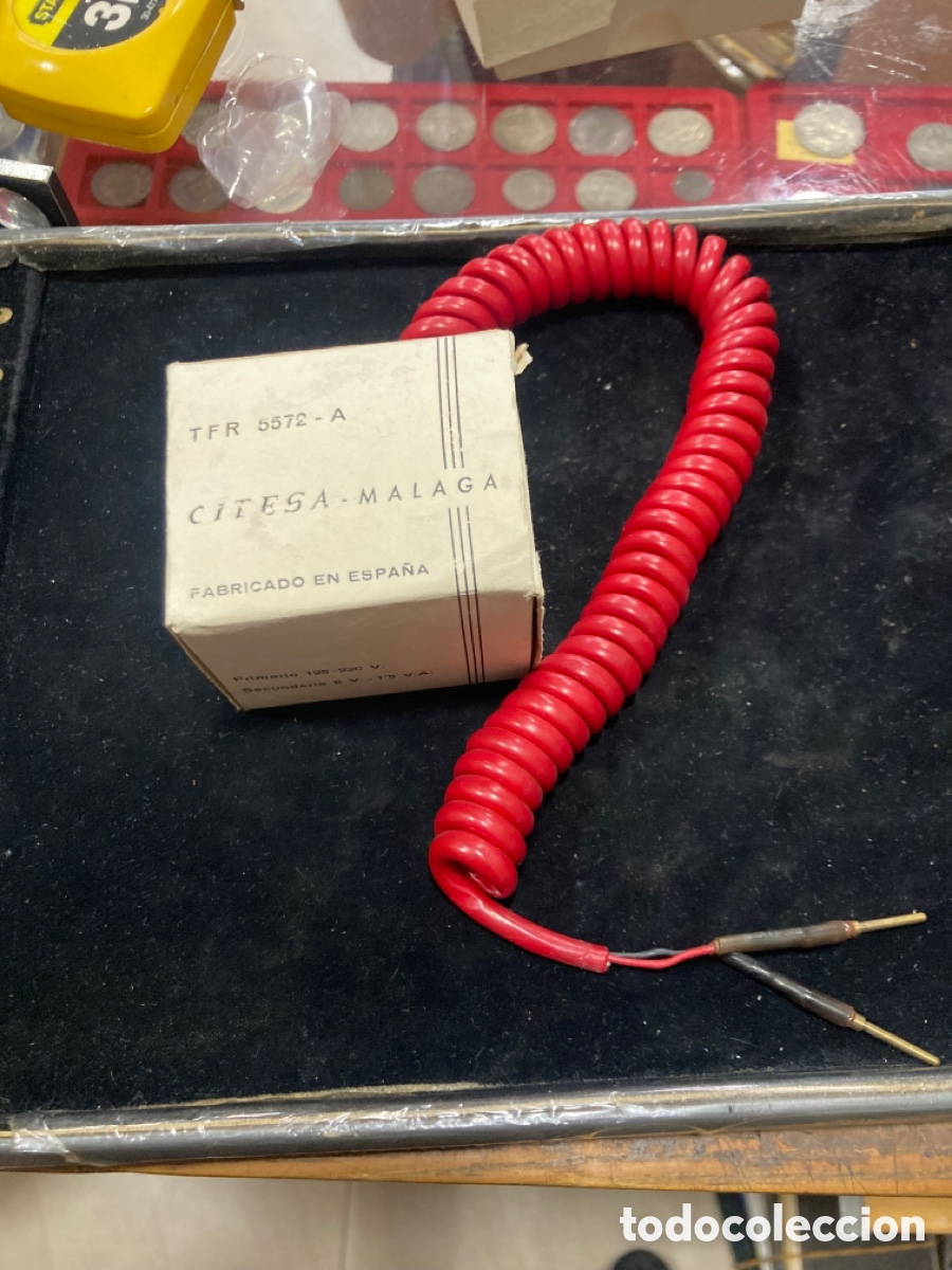 Tel&eacute;fonos: Recambio de cable rojo citesa, nuevo - Foto 1