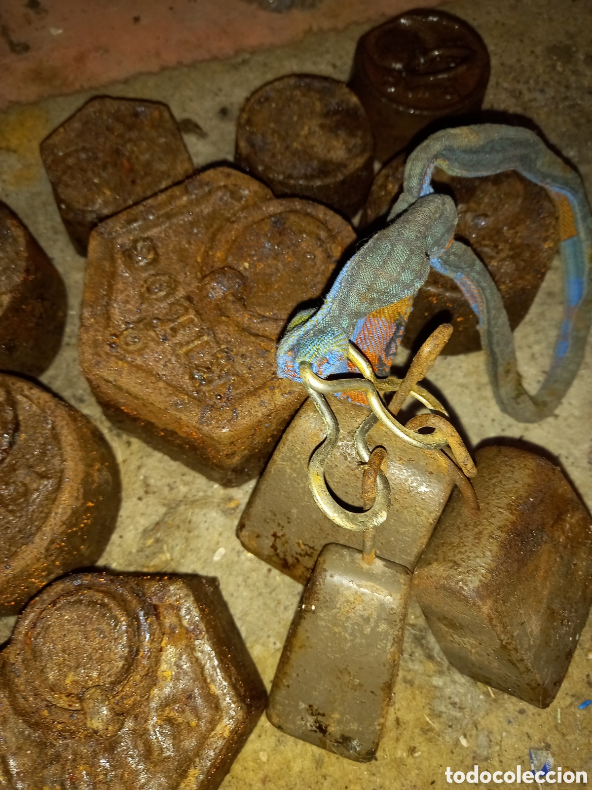 Antig&uuml;edades: Pesas para balanza y otras - Foto 2