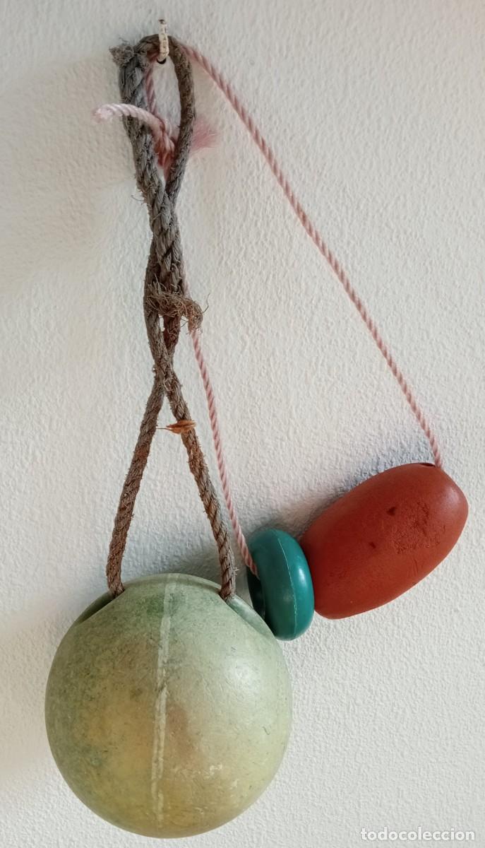 Antig&uuml;edades: LOTE 9 BOYAS PEQUE&Ntilde;AS DE PLASTICO - Foto 3