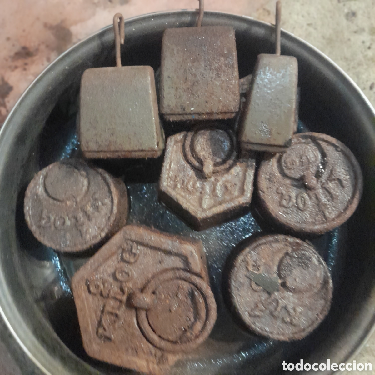 Antig&uuml;edades: Pesas para balanza y otras - Foto 8