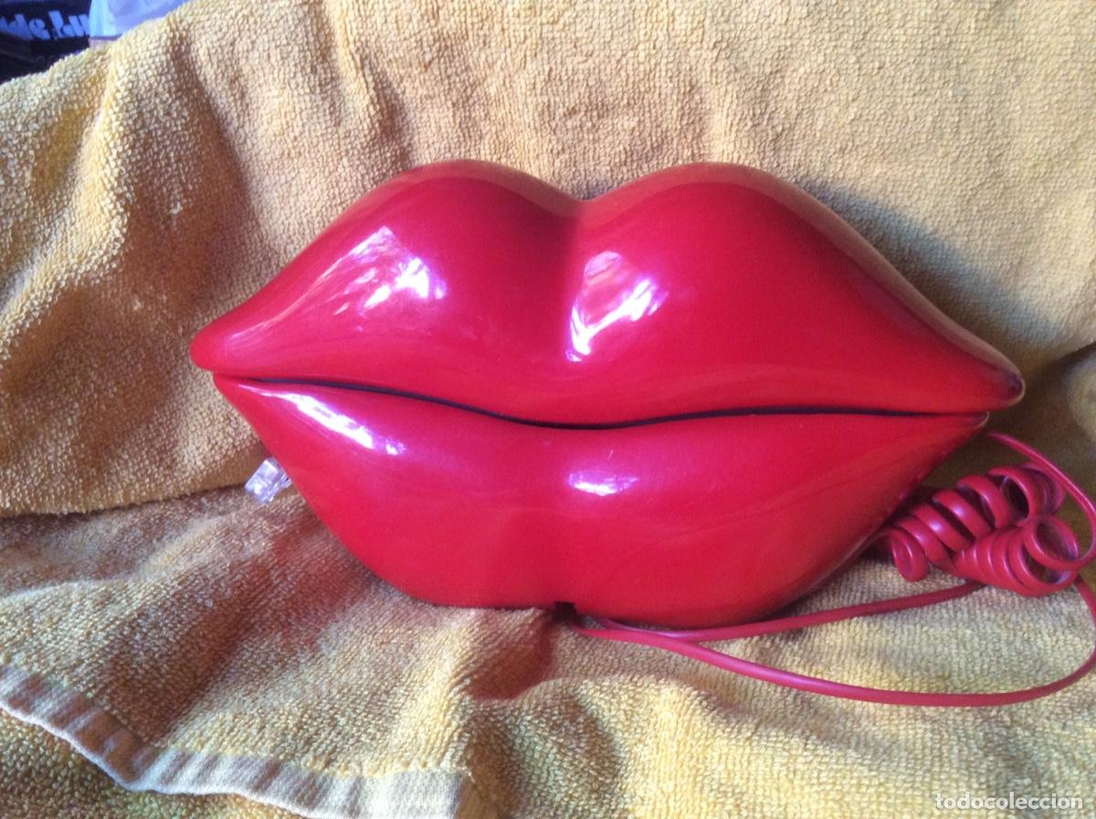 Tel&eacute;fonos: TEL&Eacute;FONO LABIOS ROJOS - Foto 2
