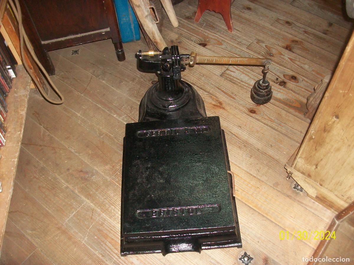 Antig&uuml;edades: ANTIGUA BASCULA FERRIS & CO-BRISTOL - Foto 2