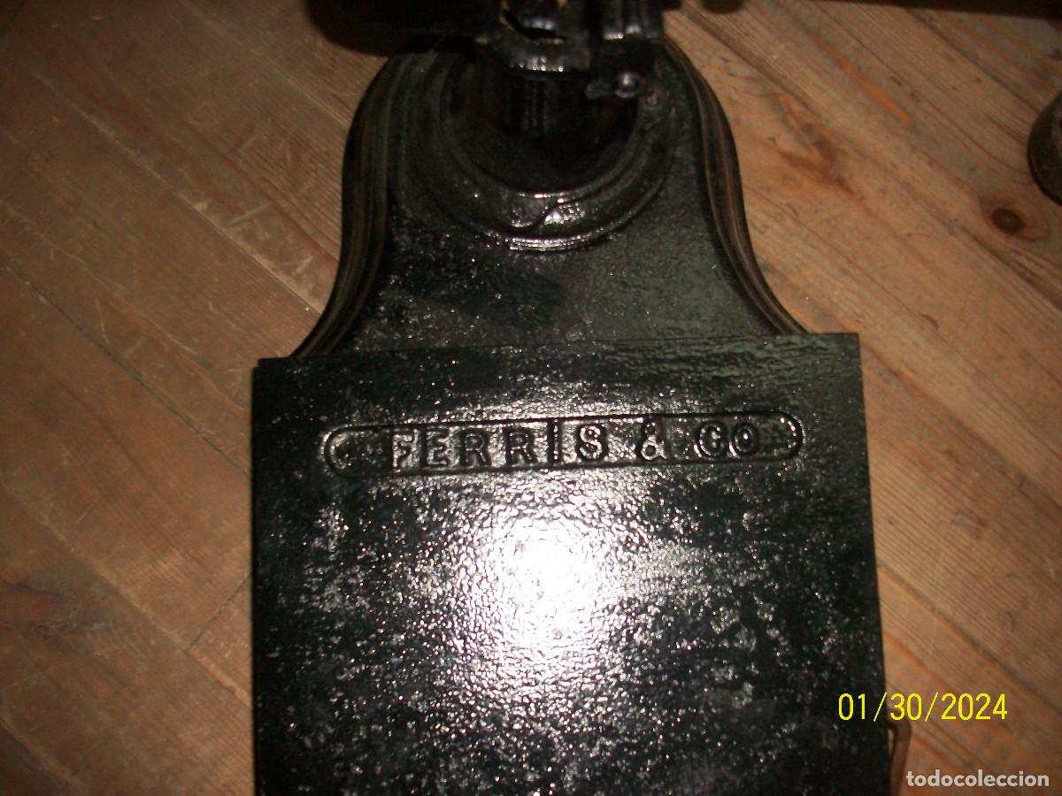 Antig&uuml;edades: ANTIGUA BASCULA FERRIS & CO-BRISTOL - Foto 4