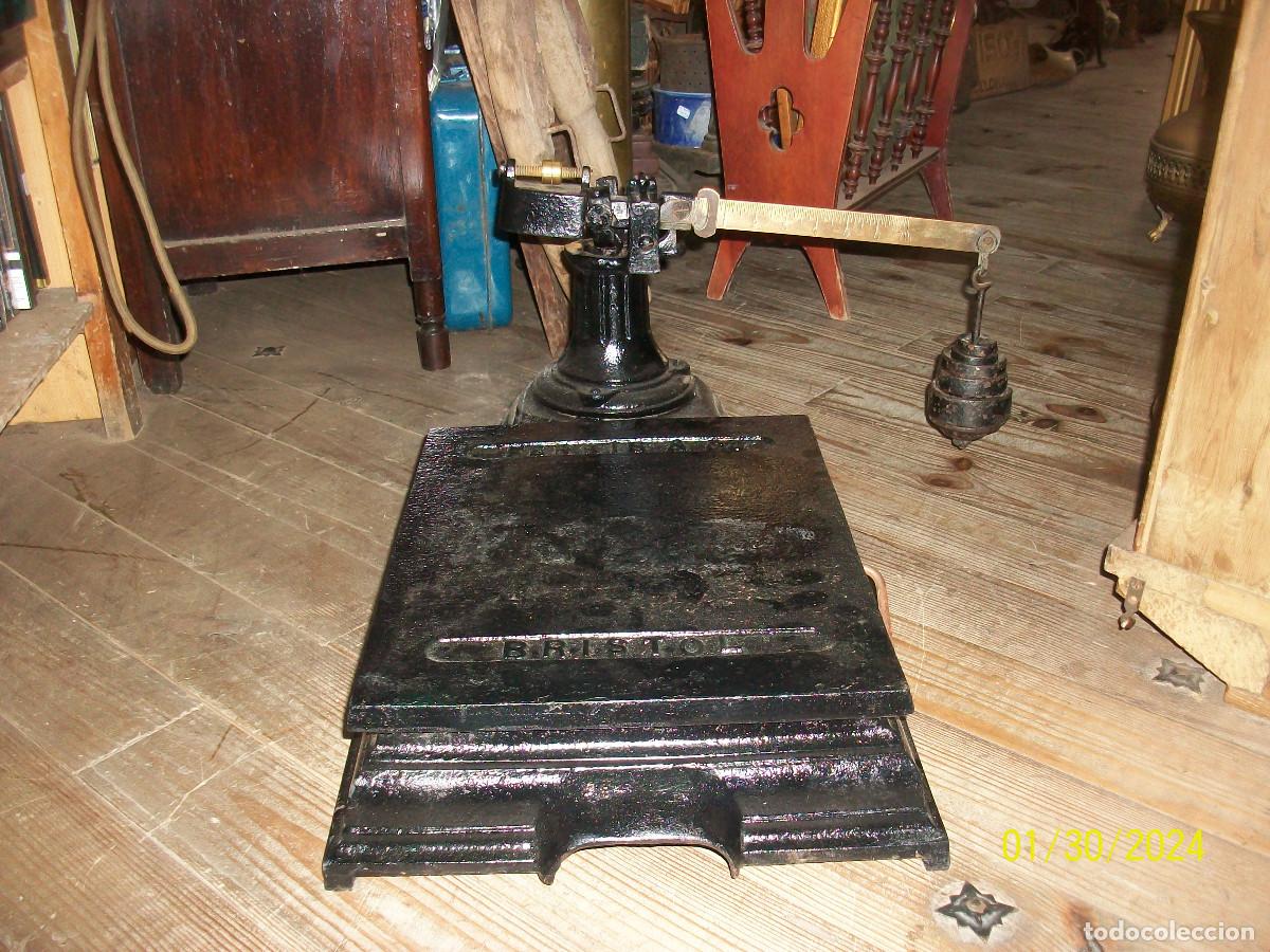 Antig&uuml;edades: ANTIGUA BASCULA FERRIS & CO-BRISTOL - Foto 6