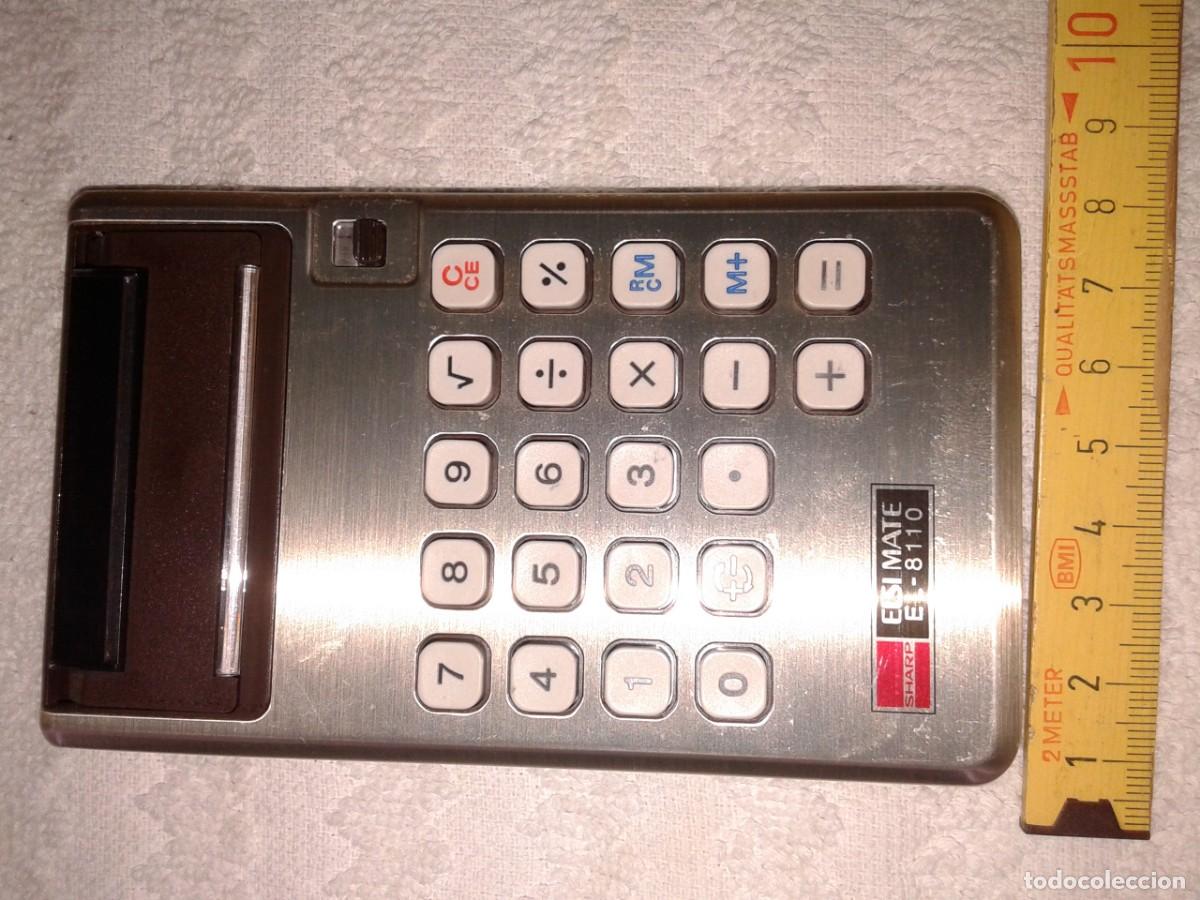 Antig&uuml;edades: CALCULADORA SHARP, ANTIGUA, SHARP EL-8110, M - Foto 1