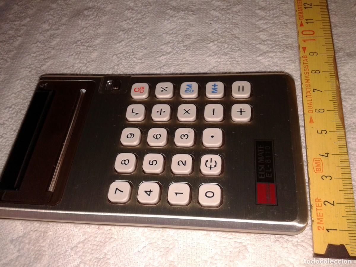Antig&uuml;edades: CALCULADORA SHARP, ANTIGUA, SHARP EL-8110, M - Foto 2