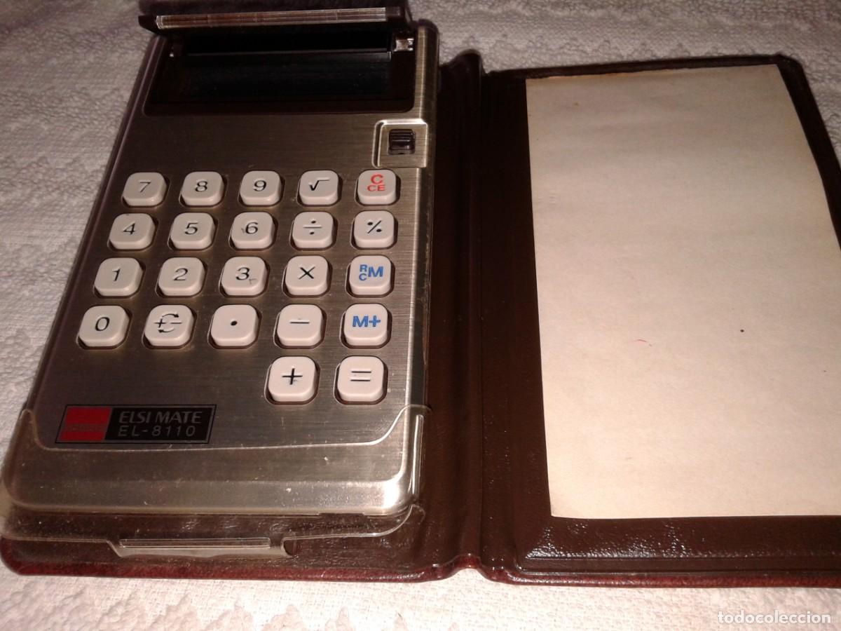 Antig&uuml;edades: CALCULADORA SHARP, ANTIGUA, SHARP EL-8110, M - Foto 6