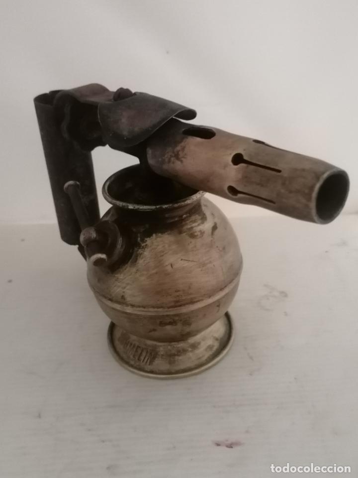 Antig&uuml;edades: ANTIGUO SOPLETE DE BOLA, MARCA SURMERLIN - Foto 3