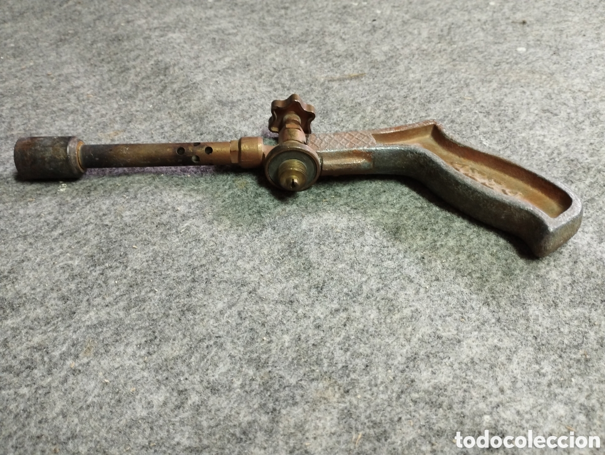 Antig&uuml;edades: Antiguo soplete AMMA Mod. 6-S Pat. - Foto 5