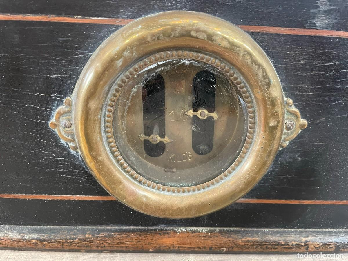 Antig&uuml;edades: BALANZA DE MADERA Y MARMOL - Foto 3