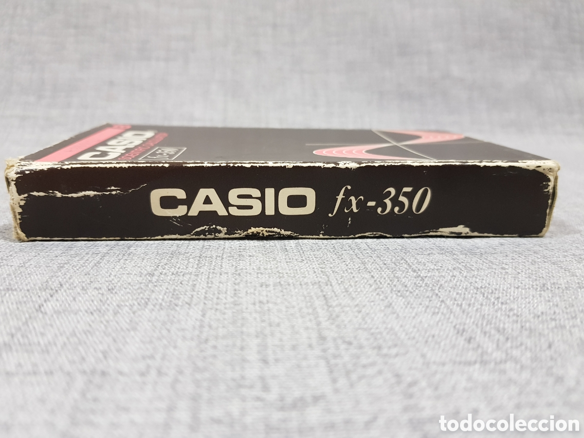 Antig&uuml;edades: CASIO FX-350 CALCULADORA CIENT&Iacute;FICA CON FUNDA Y CAJA - Foto 15