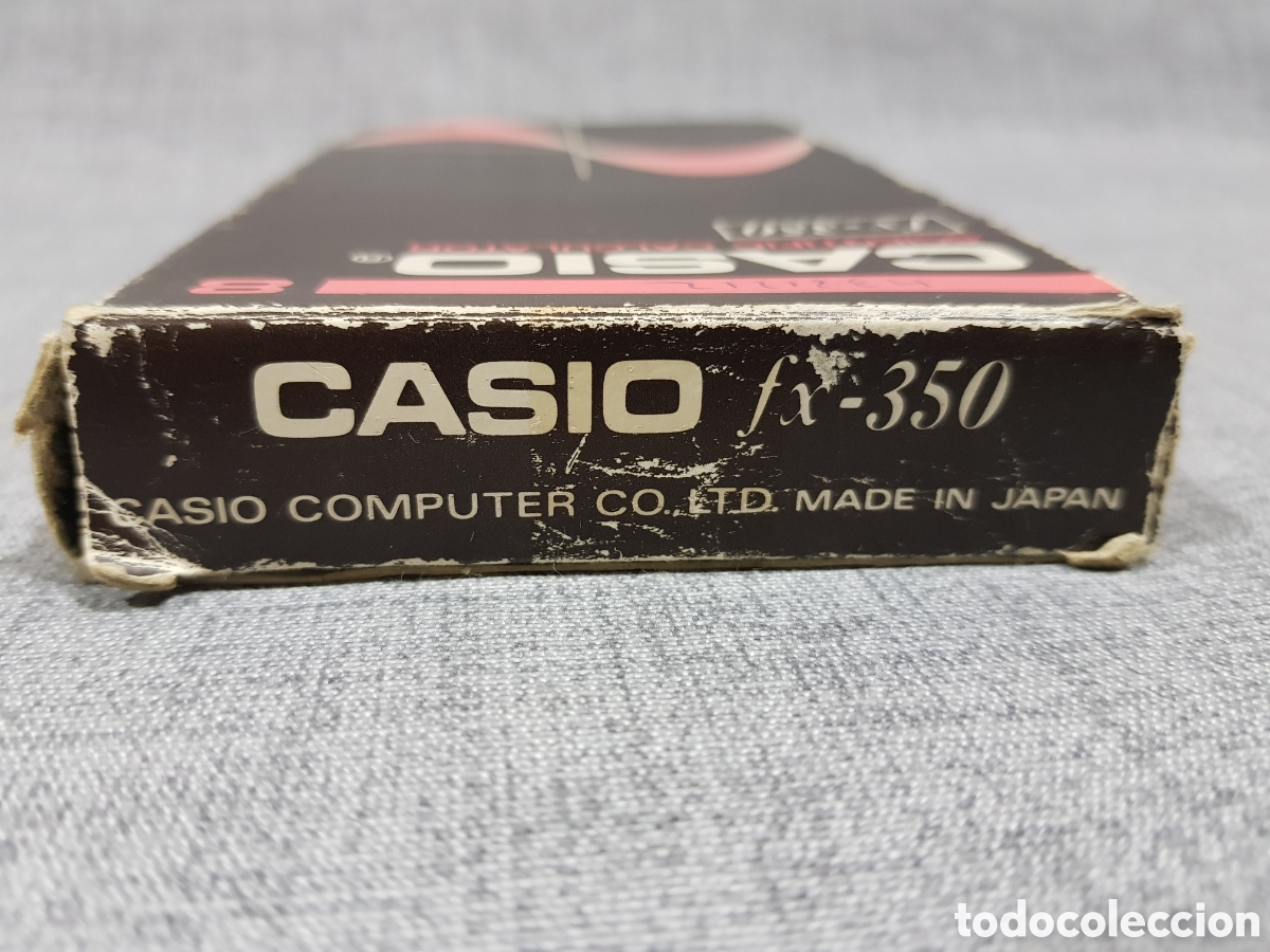 Antig&uuml;edades: CASIO FX-350 CALCULADORA CIENT&Iacute;FICA CON FUNDA Y CAJA - Foto 16