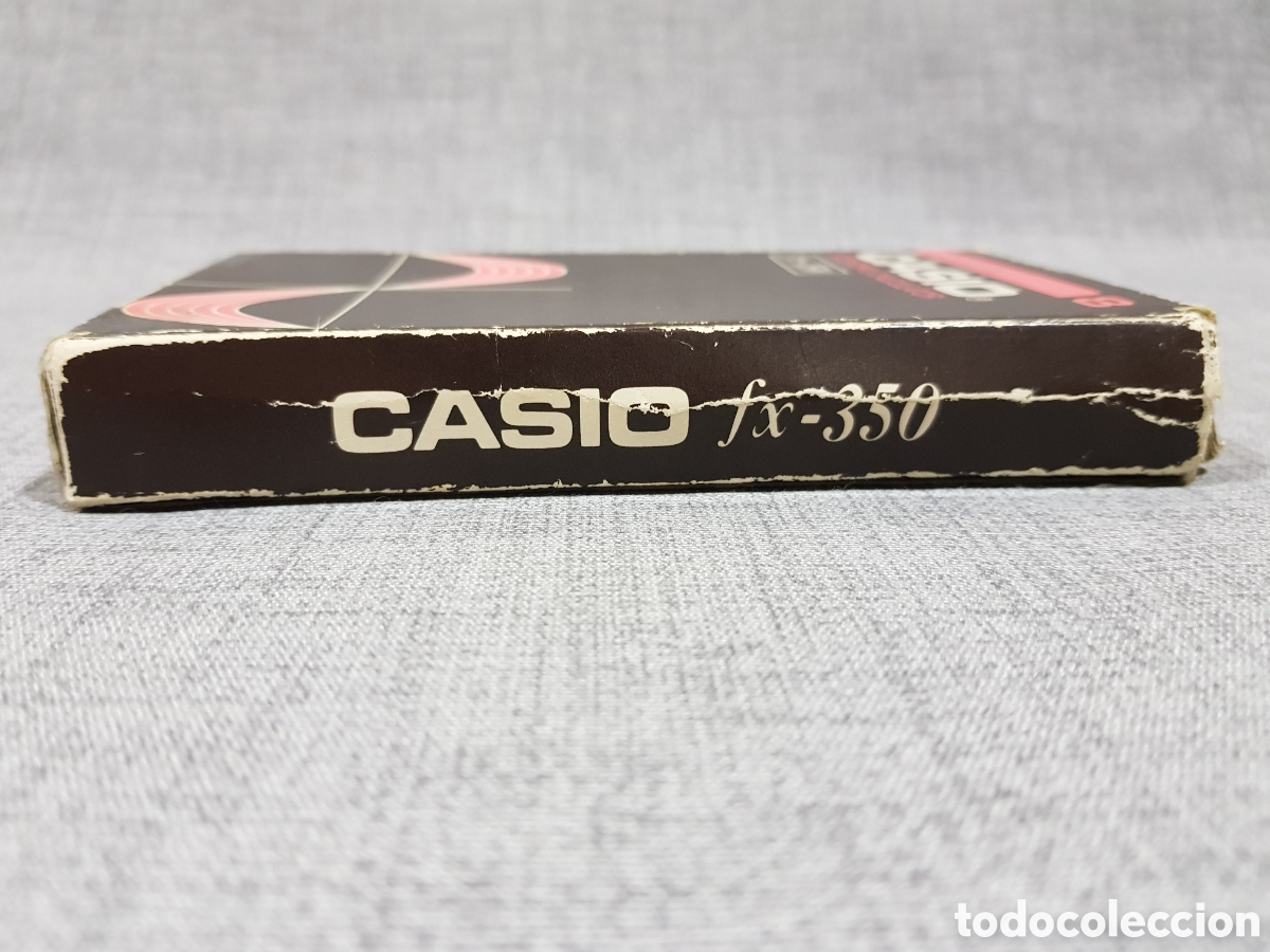 Antig&uuml;edades: CASIO FX-350 CALCULADORA CIENT&Iacute;FICA CON FUNDA Y CAJA - Foto 17
