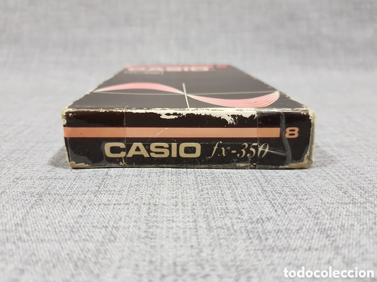 Antig&uuml;edades: CASIO FX-350 CALCULADORA CIENT&Iacute;FICA CON FUNDA Y CAJA - Foto 18