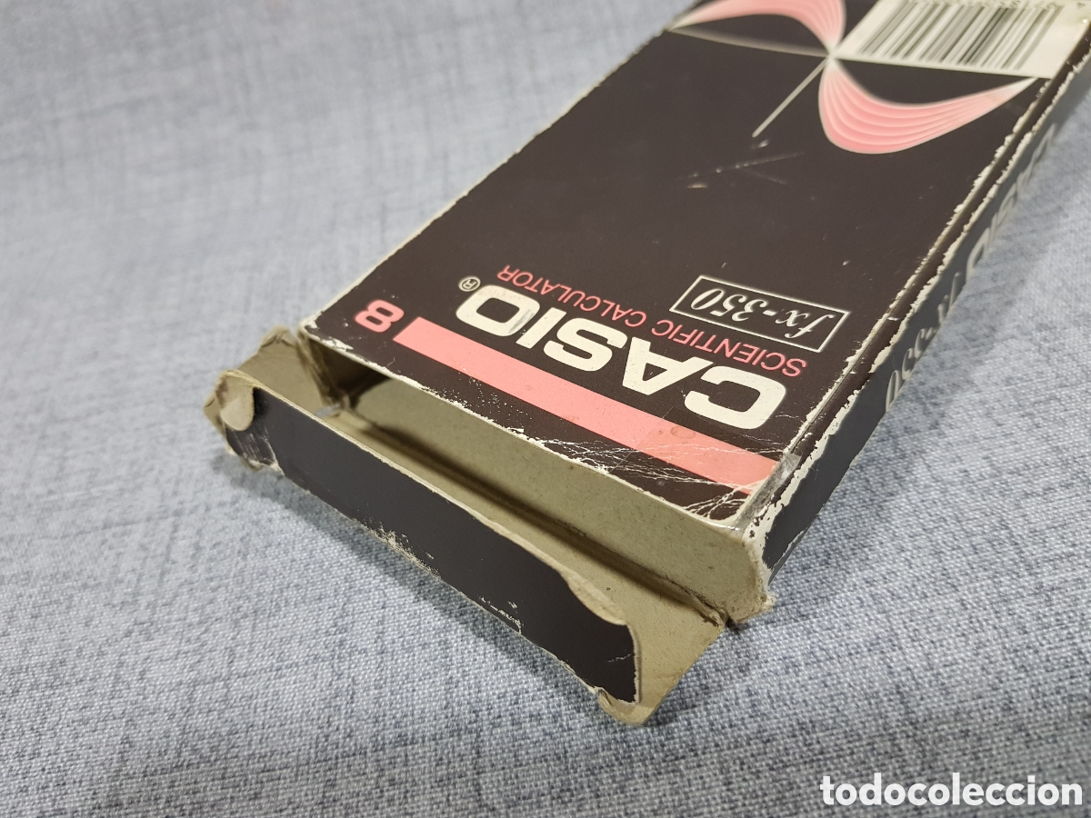 Antig&uuml;edades: CASIO FX-350 CALCULADORA CIENT&Iacute;FICA CON FUNDA Y CAJA - Foto 19
