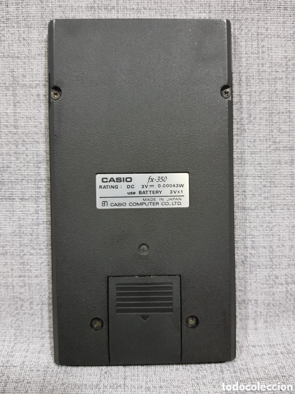 Antig&uuml;edades: CASIO FX-350 CALCULADORA CIENT&Iacute;FICA CON FUNDA Y CAJA - Foto 5