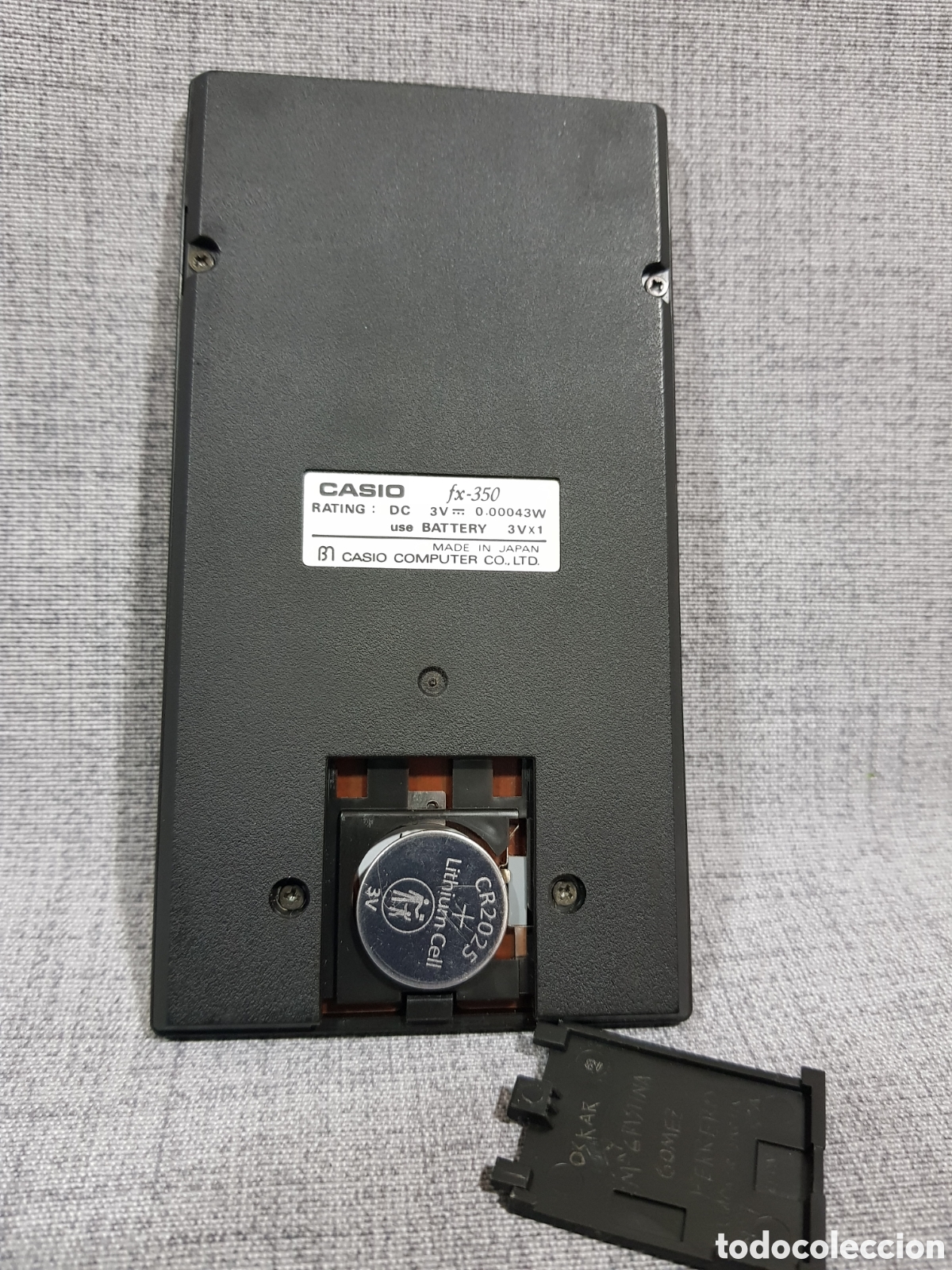 Antig&uuml;edades: CASIO FX-350 CALCULADORA CIENT&Iacute;FICA CON FUNDA Y CAJA - Foto 6