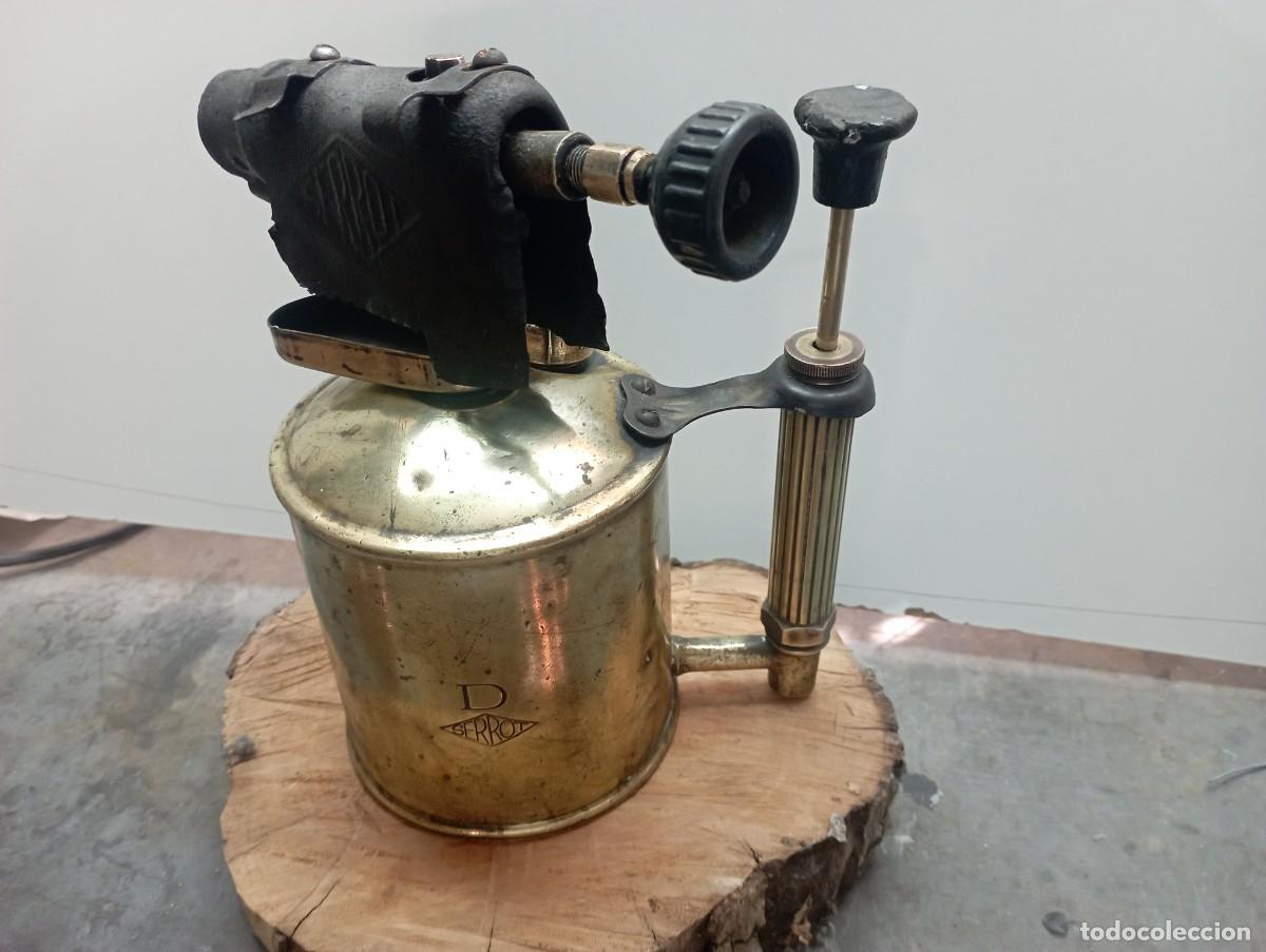Antig&uuml;edades: Soplete de carburo Serrot - Foto 1