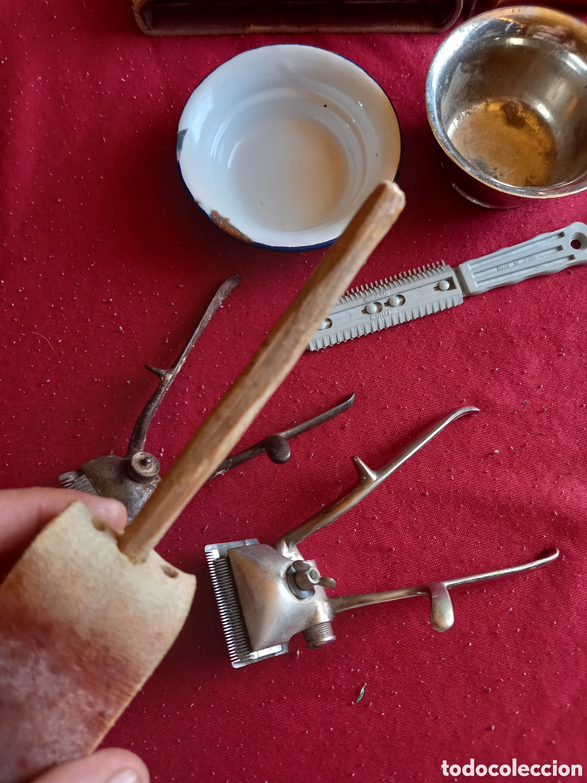 Antig&uuml;edades: ANTIGUO ACCESORIOS BARBERO - Foto 4