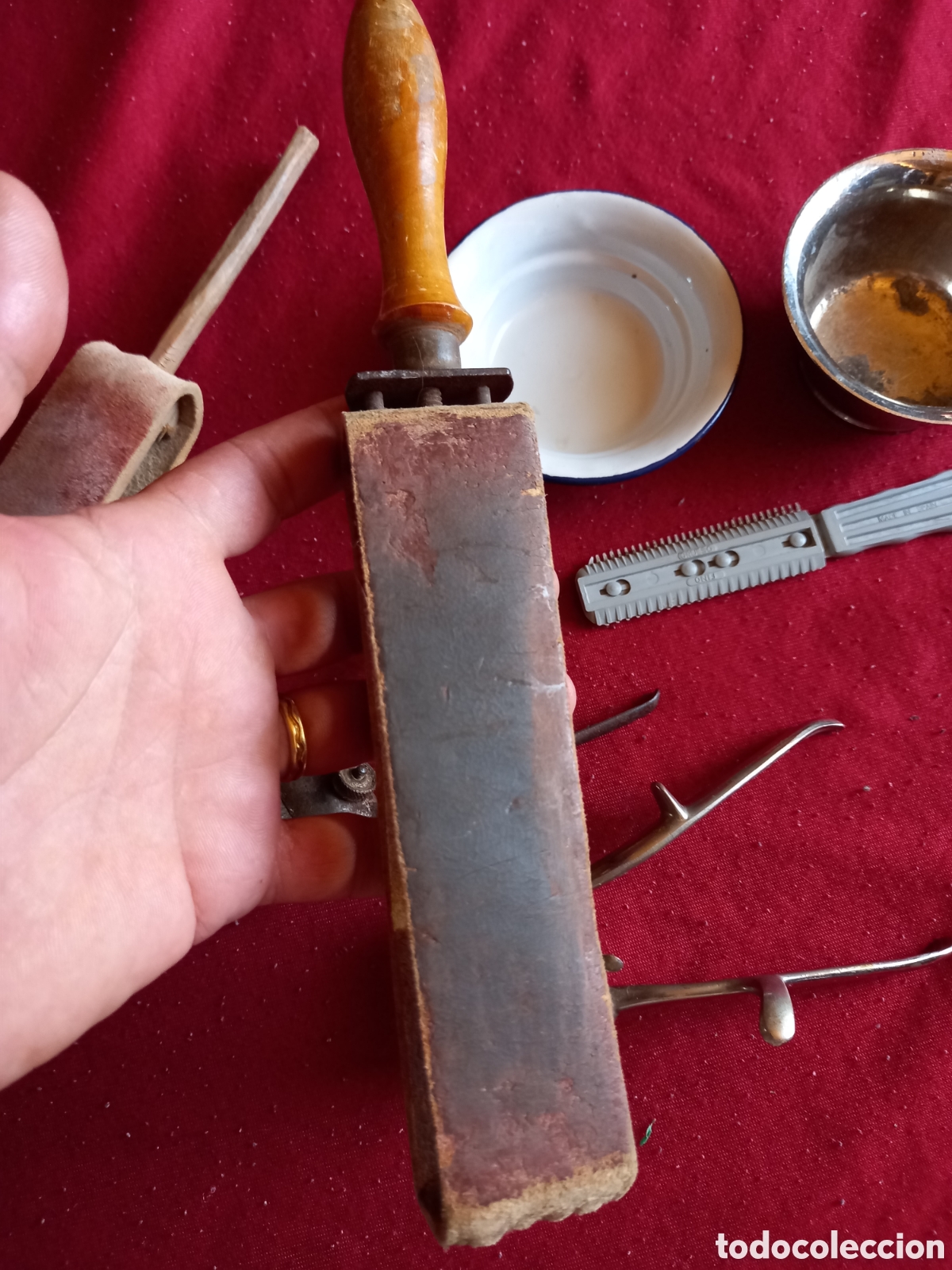 Antig&uuml;edades: ANTIGUO ACCESORIOS BARBERO - Foto 5