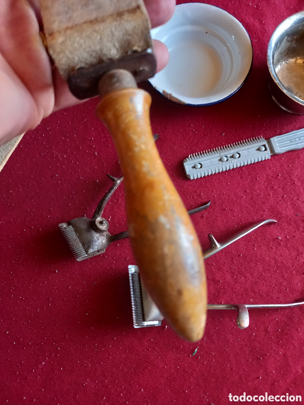 Antig&uuml;edades: ANTIGUO ACCESORIOS BARBERO - Foto 8