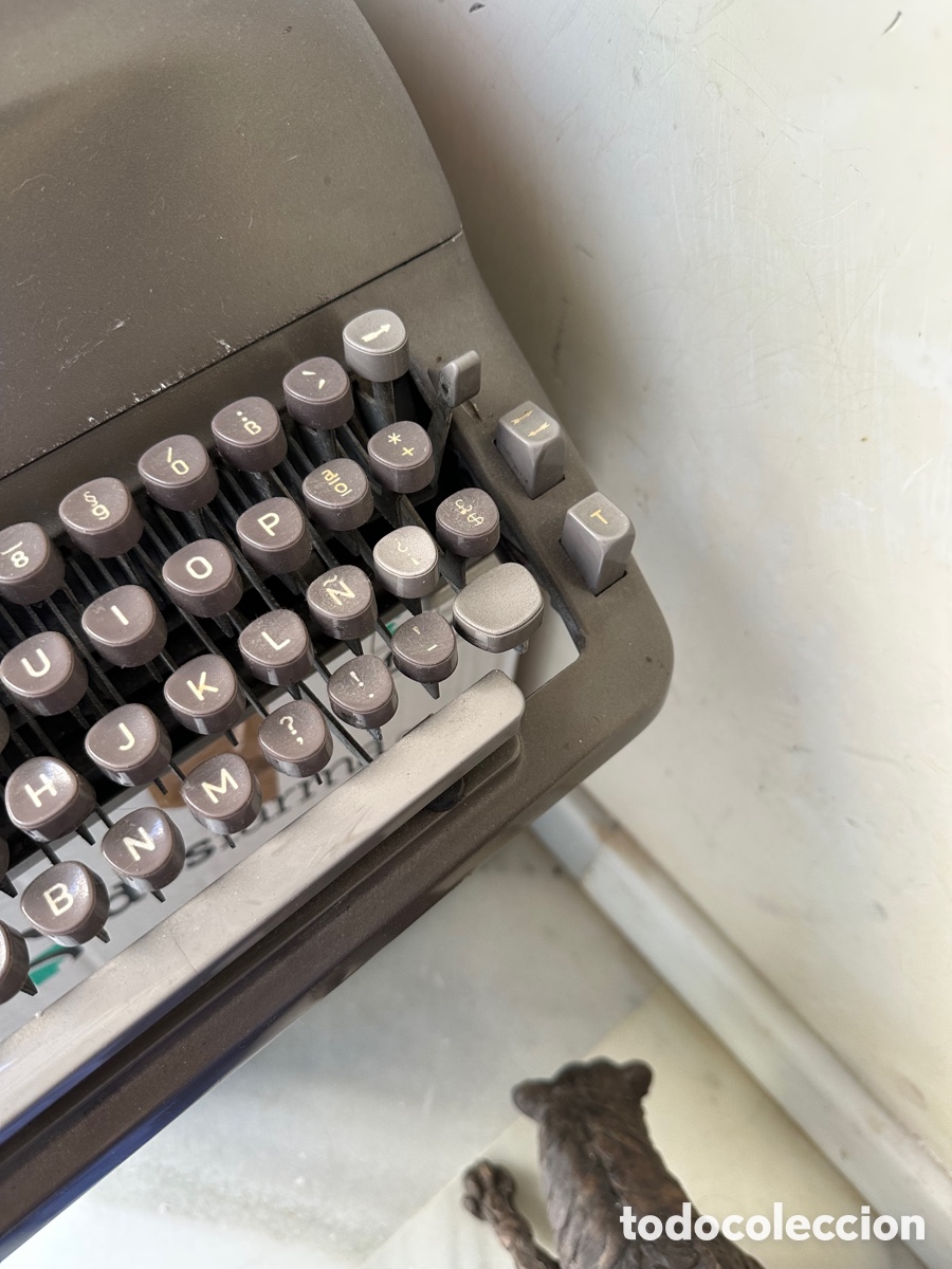 Antig&uuml;edades: M&aacute;quina de escribir adler - Foto 5