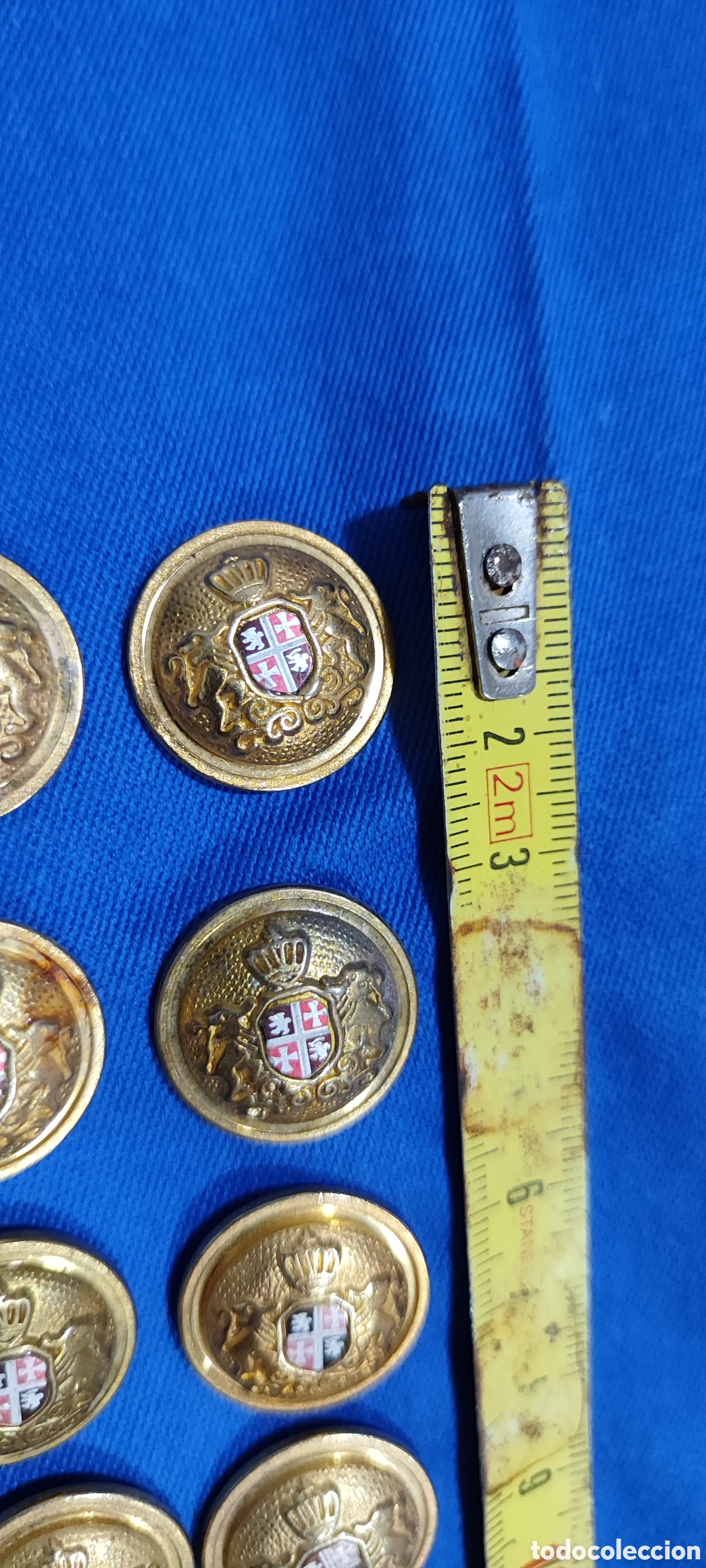 Antig&uuml;edades: ANTIGUOS BOTONES MILITARES A IDENTIFICAR - Foto 4
