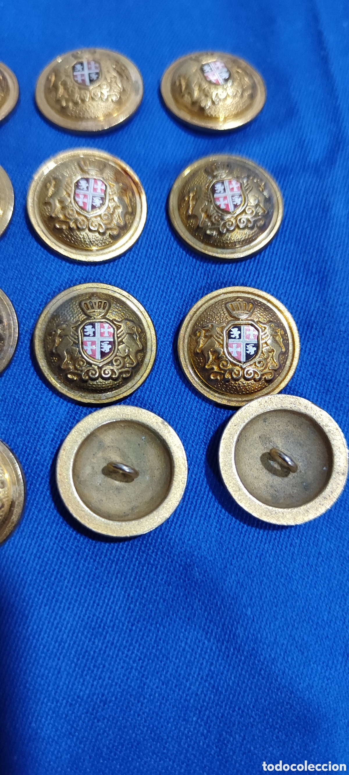 Antig&uuml;edades: ANTIGUOS BOTONES MILITARES A IDENTIFICAR - Foto 5