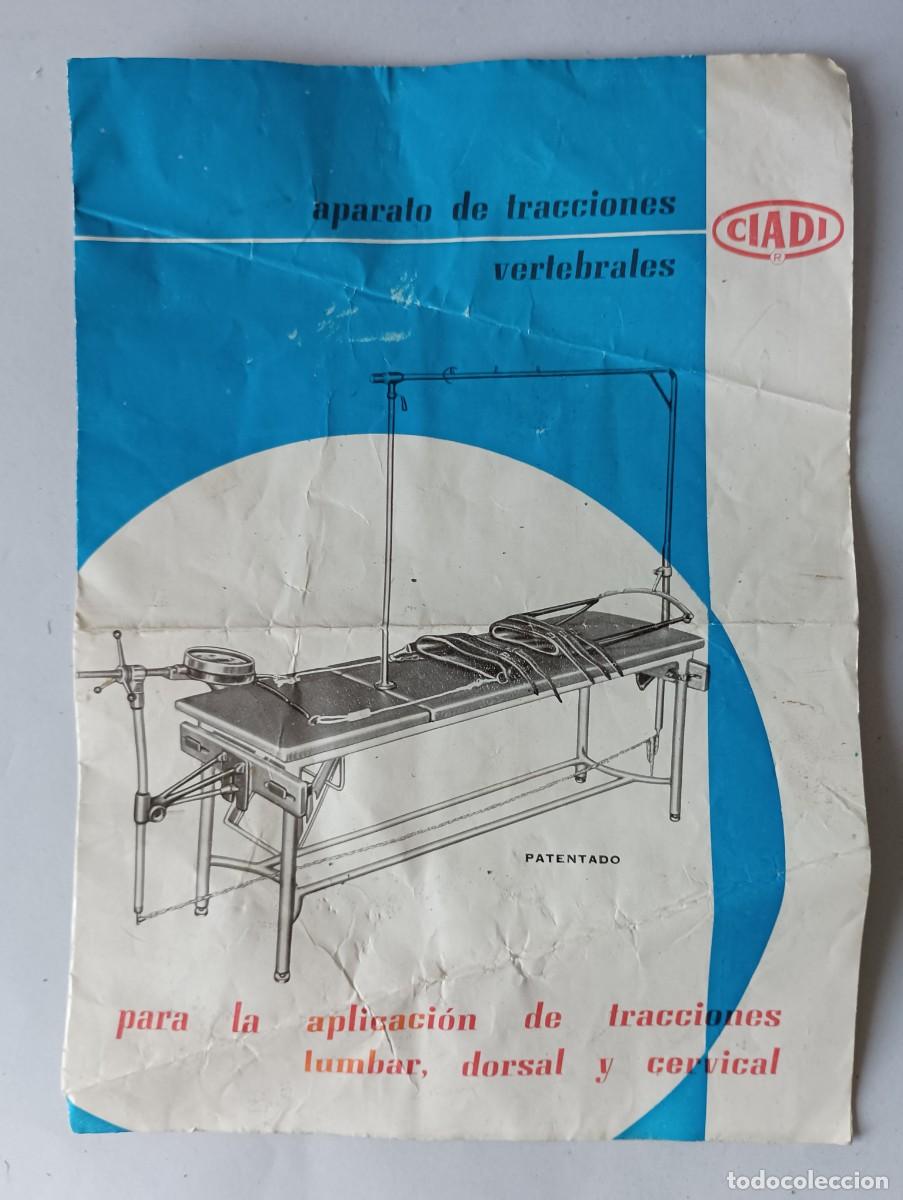 Antig&uuml;edades: MATERIAL TRACCIONES VERTEBRALES, A&Ntilde;OS 40 - Foto 13