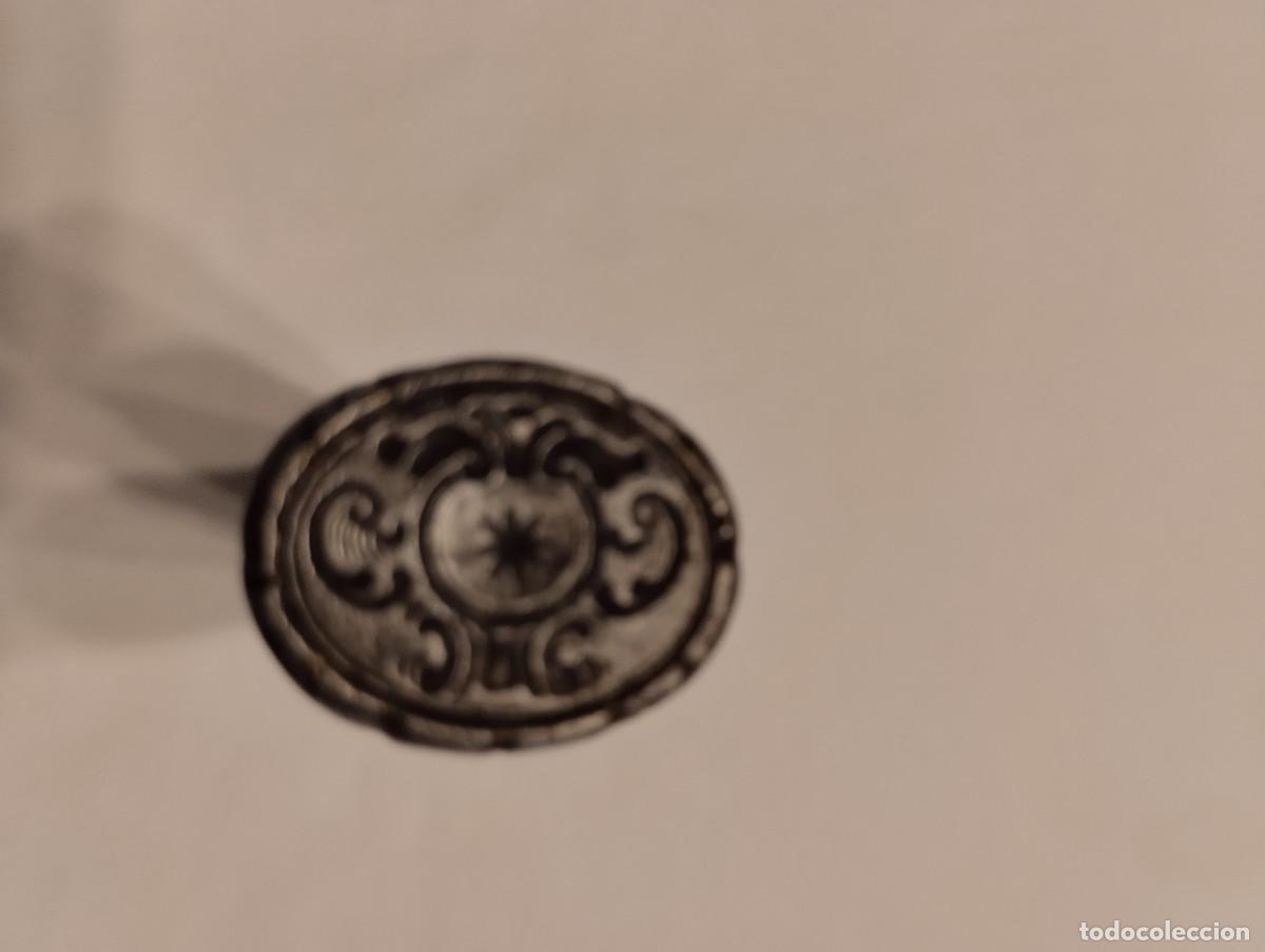 Antig&uuml;edades: Estuche antiguo hierro forjado - Foto 5
