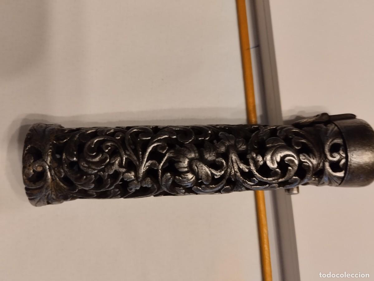 Antig&uuml;edades: Estuche antiguo hierro forjado - Foto 8