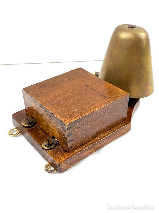 Tel&eacute;fonos: TIMBRE ANTIGUO PARA TELEFONO TIPO MAGNETO - Foto 2