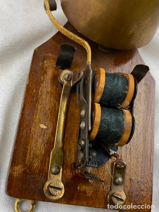 Tel&eacute;fonos: TIMBRE ANTIGUO PARA TELEFONO TIPO MAGNETO - Foto 5