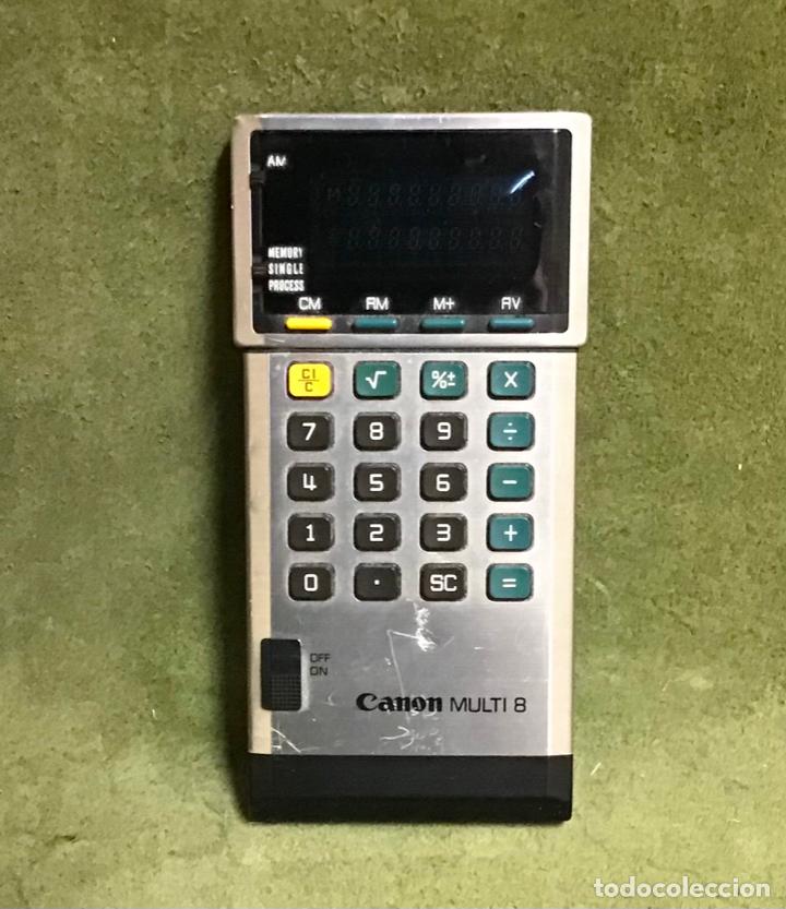 Antig&uuml;edades: CANON MULTI 8, CALCULADORA DE 1977 - Foto 2