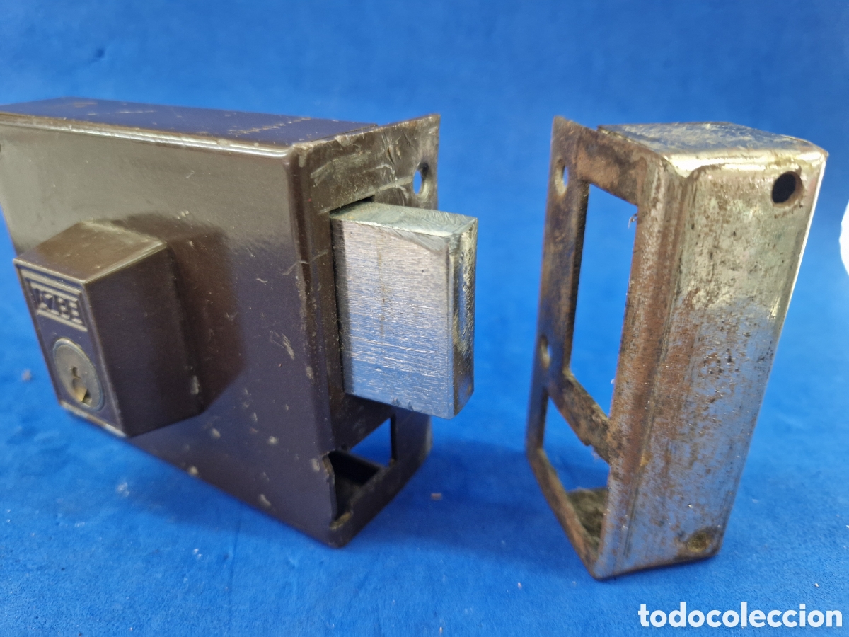 Antig&uuml;edades: Lote 2 cerraduras sin llave - Foto 4