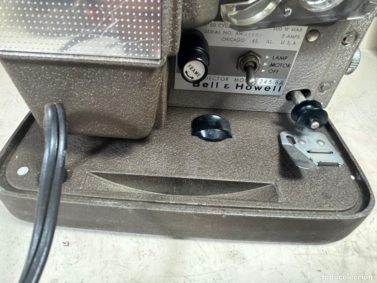 Antig&uuml;edades: BELL & HOWELL-PROYECTOR AUTOLOAD 110V &iexcl;&iexcl;FUNCIONANDO&iexcl;&iexcl; CINE SUPER 8 MM-BELL&HOWELL - Foto 8