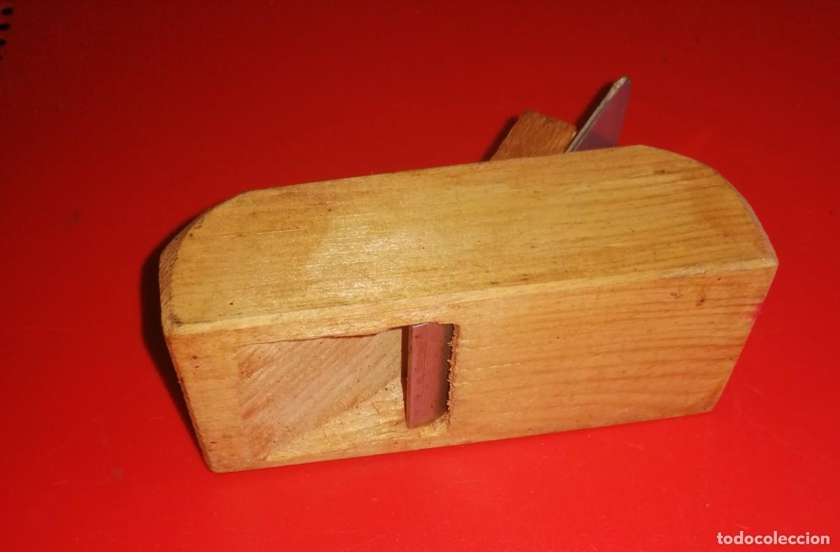 Antig&uuml;edades: CEPILLO CARPINTERO MINIATURA. ENVIO CERTIFICADO INCLUIDO - Foto 3