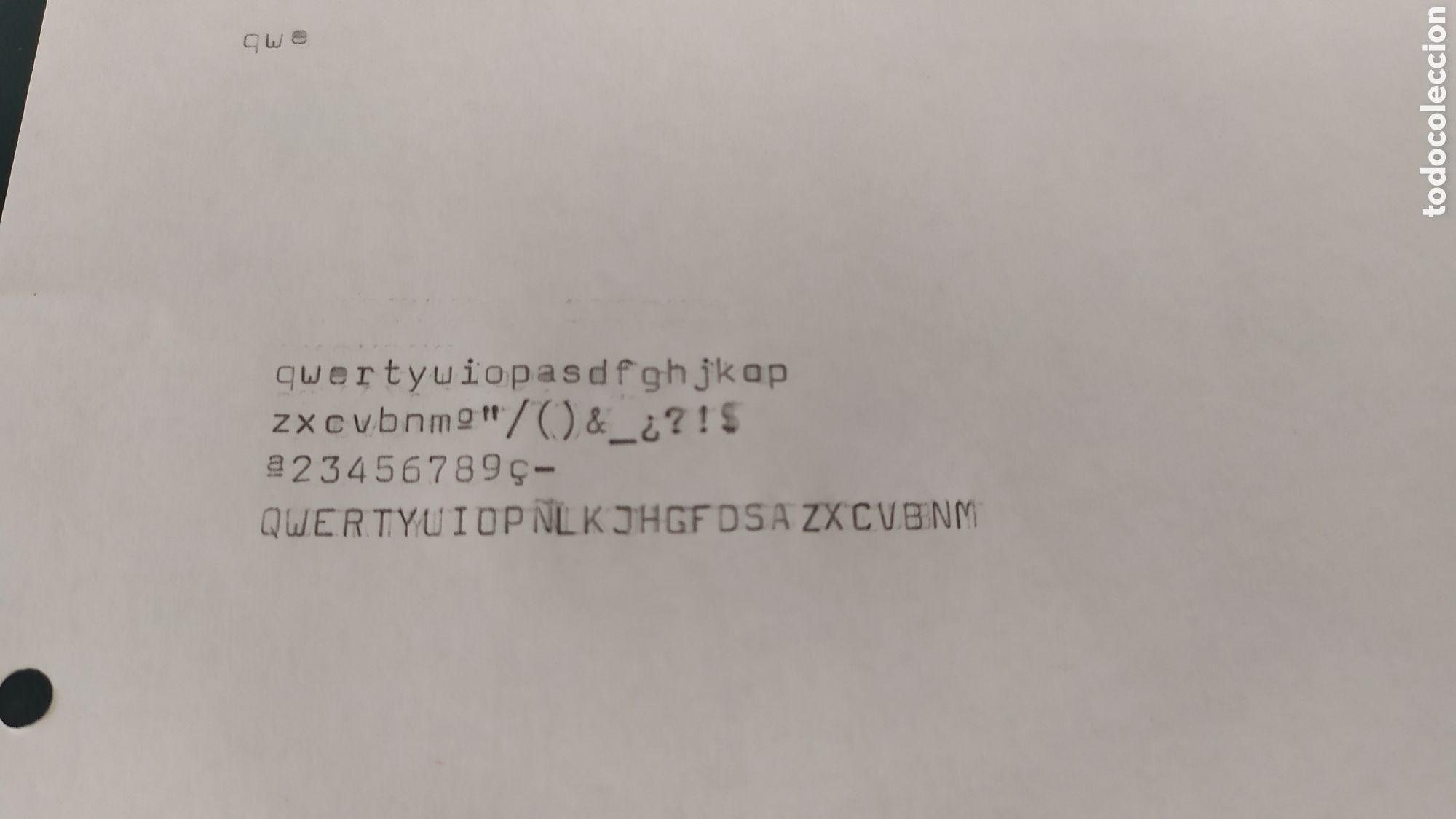 Antig&uuml;edades: M&aacute;quina de escribir Olivetti Dura - Foto 11